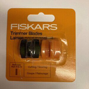 Fiskars TripleTrack High-Profile Replacement Blades 2/Pkg-Straight & Scoring